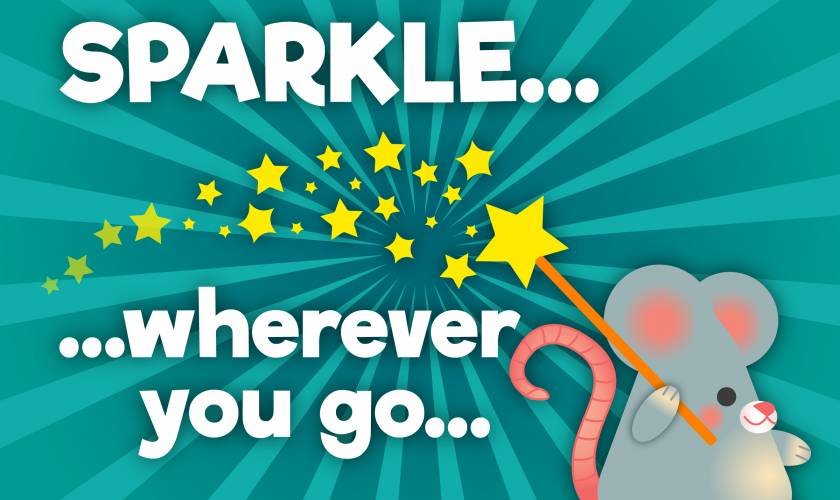 leave a little SPARKLE wherever you go…